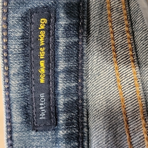 Citizens of Humanity Size 27 Hutton Jean Med Rise Wide Leg, Excellent Used Cond. - Picture 6 of 14